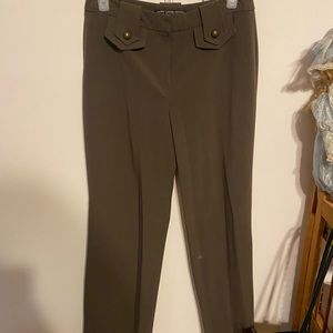 Brown business causal pants size 6